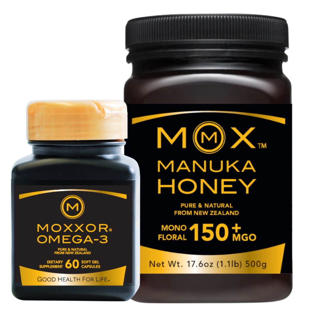 MOXXOR OMEGA-3 & MOXHONEY 150+