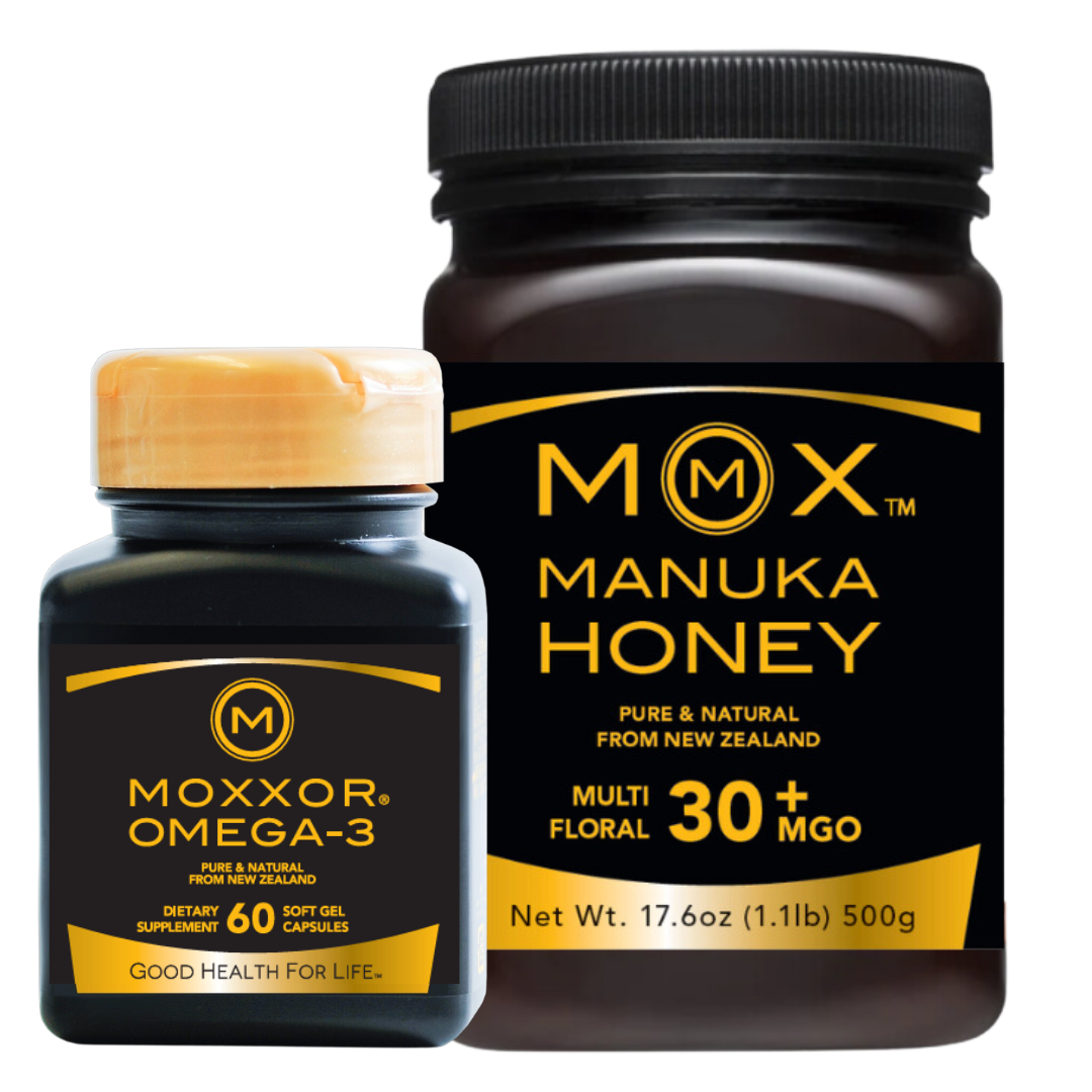 MOXXOR OMEGA-3 & MOXHONEY 30+